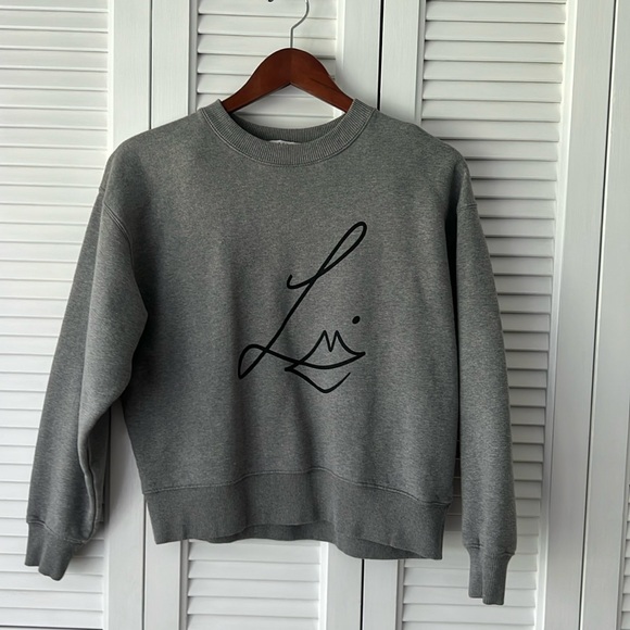Lisa Eldridge Studio Sweatshirt, grey, small - Picture 3 of 7